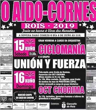 Virxe dos Remedios de Aido y Cornes (2026) en Rois