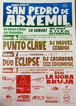 Virxe dos Remedios de Arxemil en O Corgo