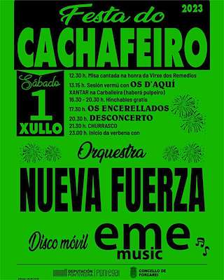 Virxe dos Remedios de Cachafeiro en Forcarei