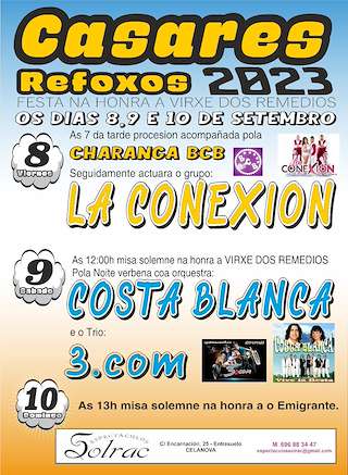 Virxe dos Remedios de Casares en Cortegada