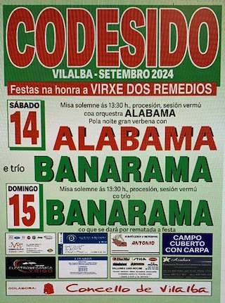 Virxe dos Remedios de Codesido en Vilalba