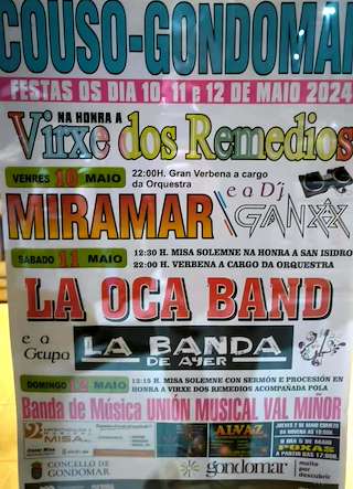 Virxe dos Remedios de Couso en Gondomar