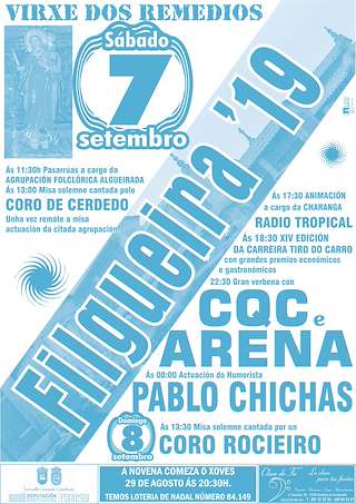 Virxe dos Remedios de Filgueira en Cerdedo-Cotobade