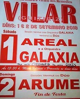 Virxe dos Remedios de Vilar (2026) en Guitiriz