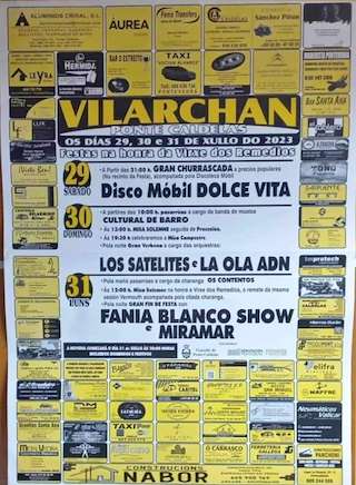 Virxe dos Remedios de Vilarchan en Ponte Caldelas