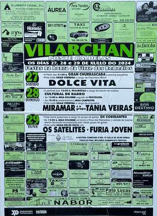 Virxe dos Remedios de Vilarchan en Ponte Caldelas