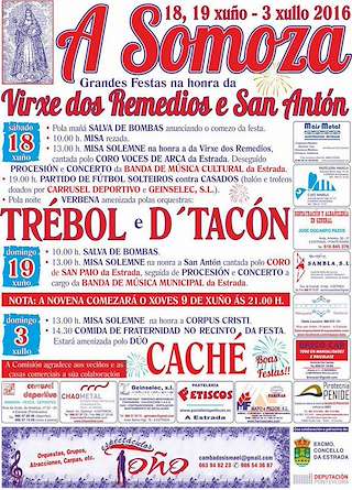 Virxe dos Remedios e San Antón de A Somoza en A Estrada