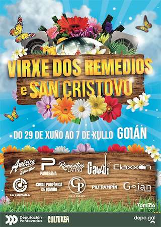 Virxe dos Remedios e San Cristovo de Goián en Tomiño