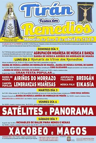 Romería dos Remedios de Tirán en Moaña