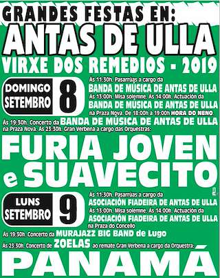 Virxe dos Remedios en Antas de Ulla