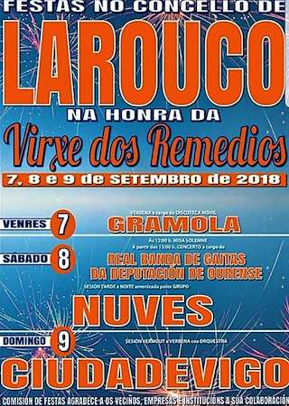 Virxe dos Remedios  en Larouco