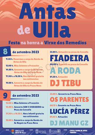 Virxe dos Remedios en Antas de Ulla