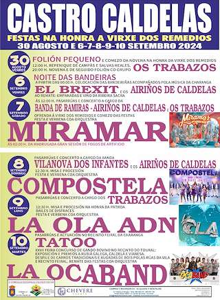 Virxe dos Remedios en Castro Caldelas