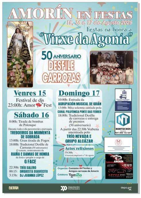Virxe da Agonía de Amorín en Tomiño