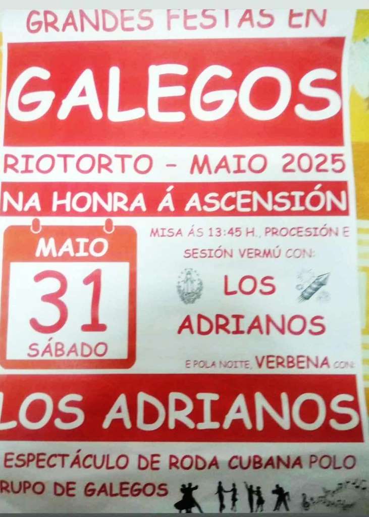 Virxe da Ascensión de Galegos (2025) en Riotorto