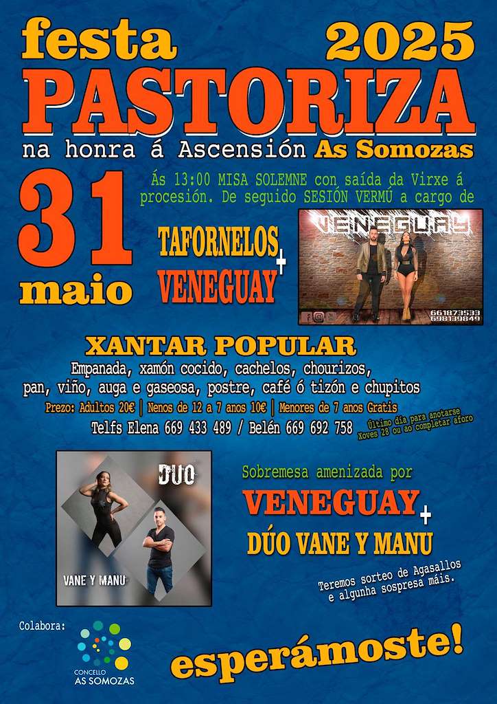 Virxe da Ascensión do Señor de Pastoriza (2025) en As Somozas