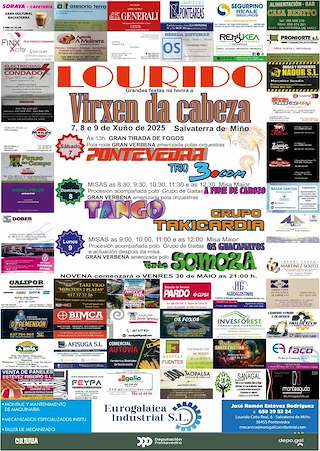 Fechas, información, programa, cartel, imágenes, mapa y ubicación de Virxe da Cabeza de Lourido  en  Salvaterra do Miño