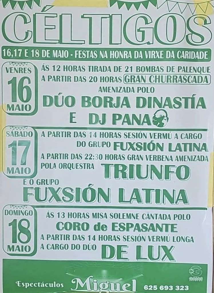 Virxe da Caridade de Céltigos en Ortigueira