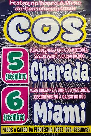 Fechas, información, programa, cartel, imágenes, mapa y ubicación de Virxe da Consolación de Cos (2026) en Abegondo