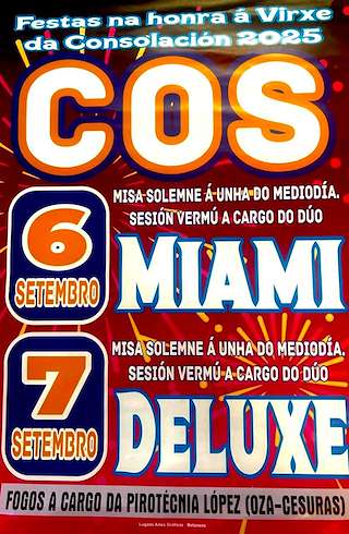 Fechas, información, programa, cartel, imágenes, mapa y ubicación de Virxe da Consolación de Cos  en  Abegondo