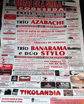 Fechas, información, programa, cartel, imágenes, mapa y ubicación de Virxe da Guadalupe de A Grela (2026) en A Estrada