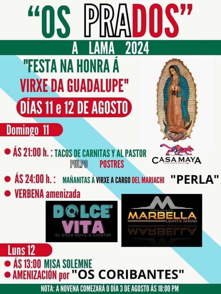 Virxe da Guadalupe de Os Prados en A Lama