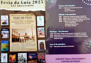 Fechas, información, programa, cartel, imágenes, mapa y ubicación de Virxe da Guía  en  A Guarda