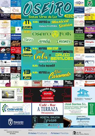 Fechas, información, programa, cartel, imágenes, mapa y ubicación de Virxe da Luz de Oseiro (2026)  en  Arteixo