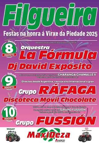Fechas, información, programa, cartel, imágenes, mapa y ubicación de Virxe da Piedade de Filgueira  en  Lalín