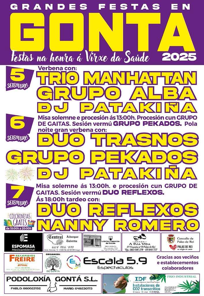 Virxe da Saúde de Gonta en Palas de Rei