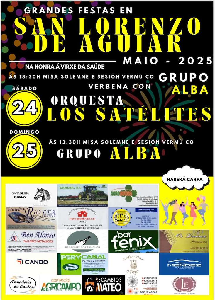 Virxe da Saúde de San Lorenzo de Aguiar en Outeiro de Rei