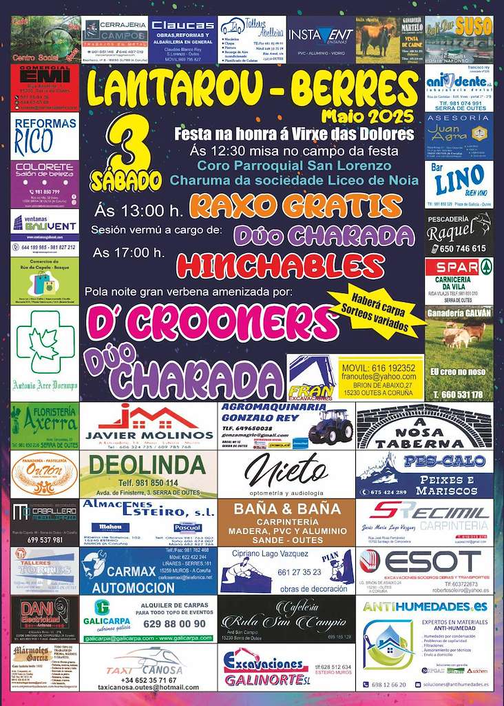 Virxe das Dolores de Lantarou en Outes