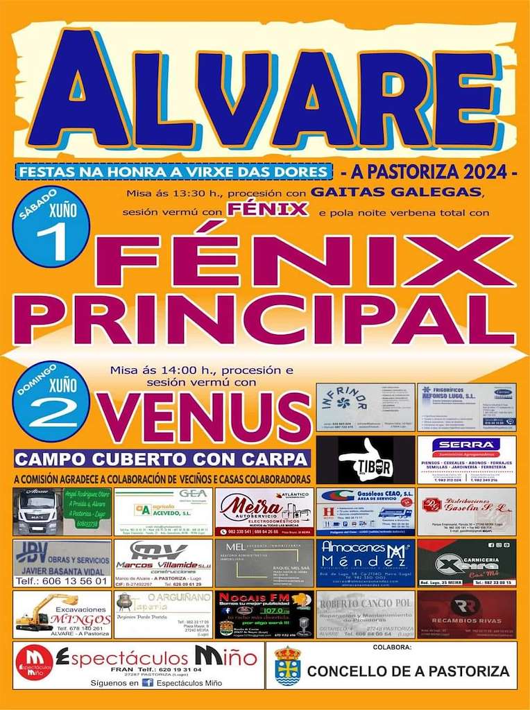 Virxe das Dores de Alvare en A Pastoriza