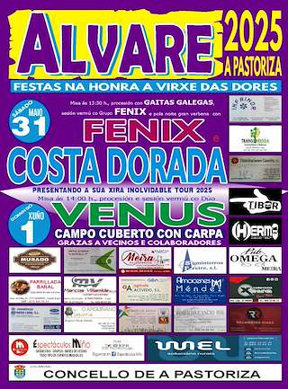 Fechas, información, programa, cartel, imágenes, mapa y ubicación de Virxe das Dores de Alvare  en  A Pastoriza