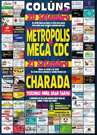 Fechas, información, programa, cartel, imágenes, mapa y ubicación de Virxe das Dores de Colúns  en  Mazaricos