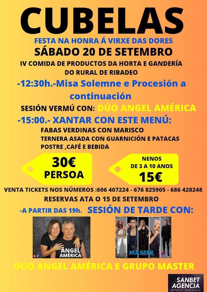 Virxe das Dores de Cubelas  (2026) en Ribadeo