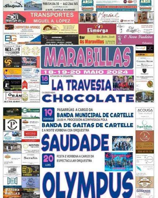 Virxe das Marabillas (2025) en Cartelle