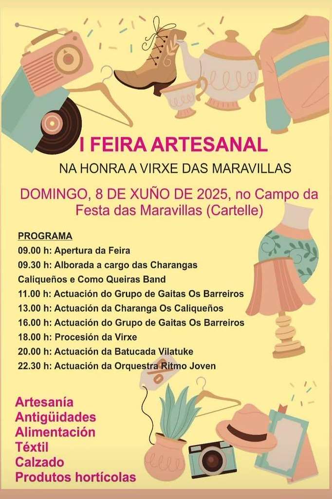 Virxe das Marabillas en Cartelle