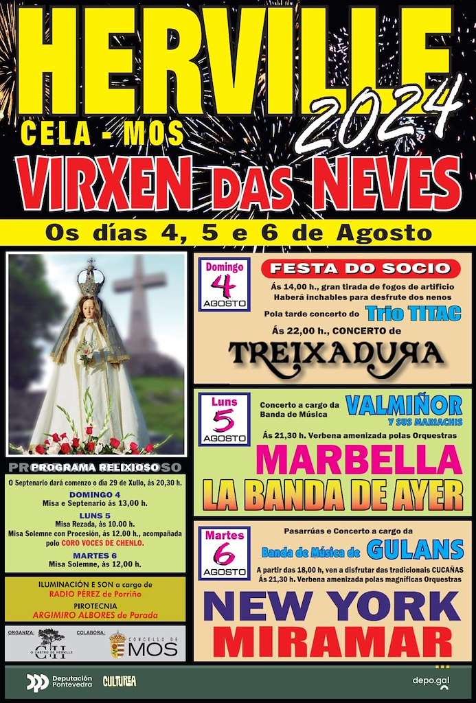 Virxe das Neves de Herville en Mos