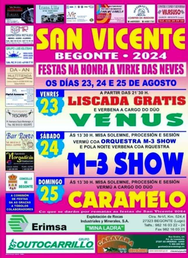 Virxe das Neves de San Vicente en Begonte
