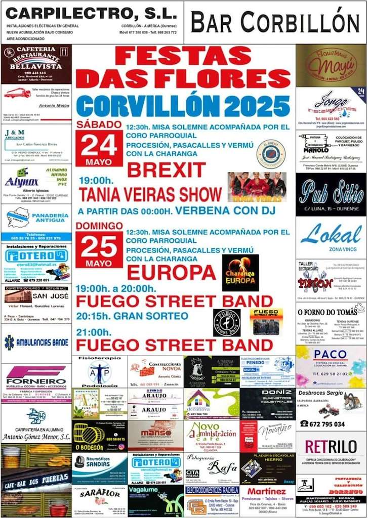 Virxe de Lourdes de Corvillón (2025) en A Merca
