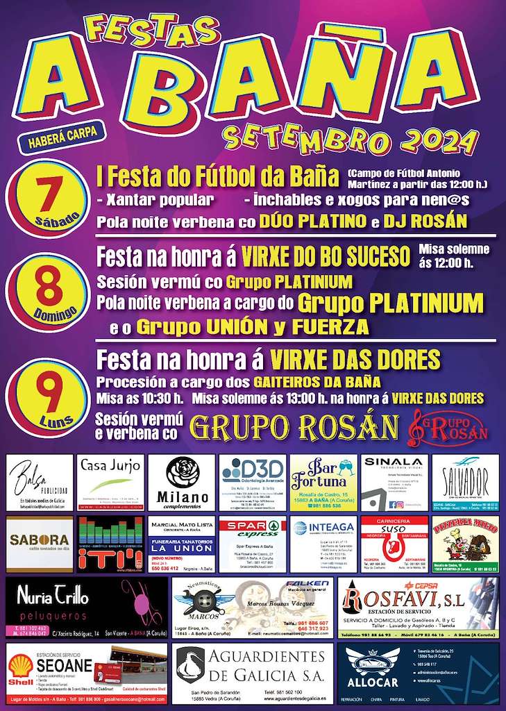 Virxe do Bo Suceso e as Dores (2023) en A Baña
