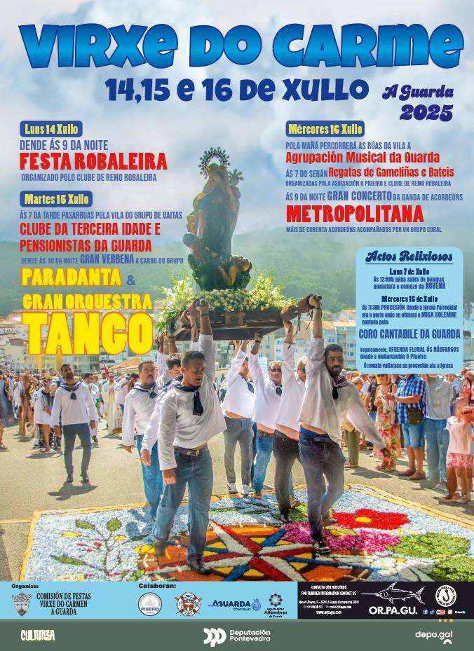 Virxe do Carme (2025) en A Guarda