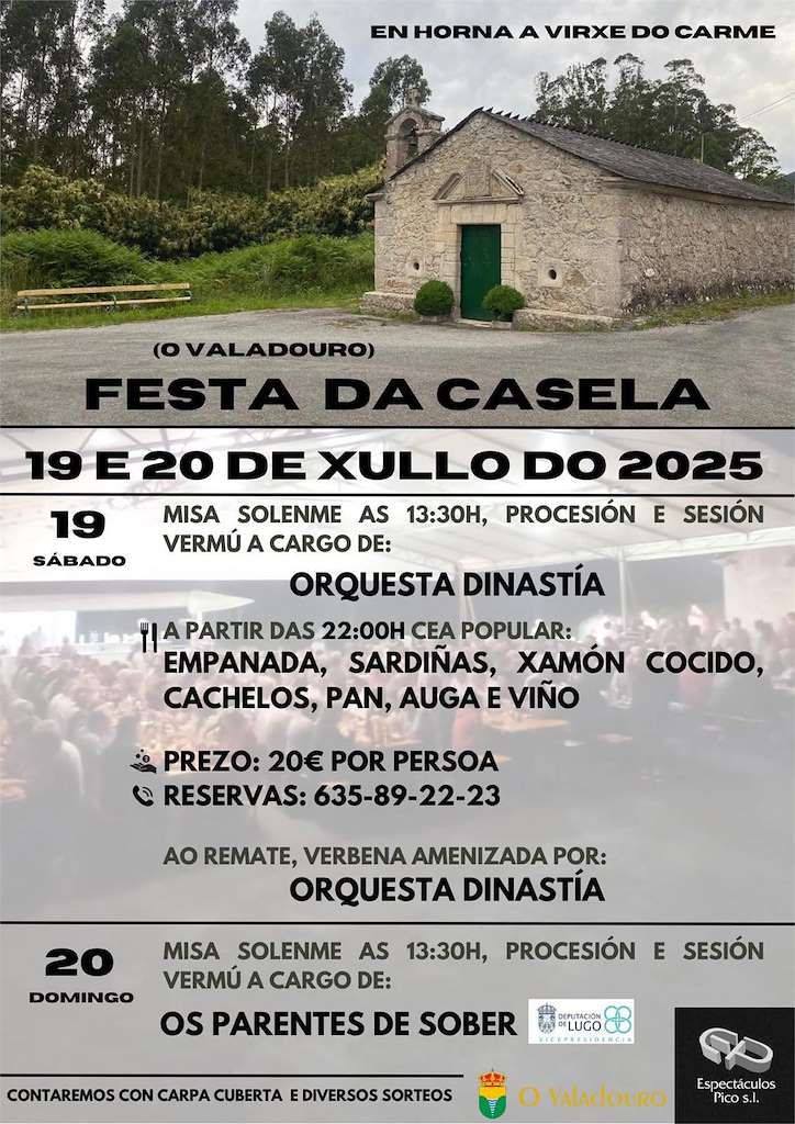Virxe do Carme da Casela en O Valadouro