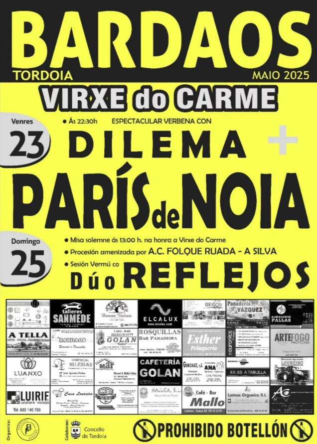 Virxe do Carme de Bardaos  (2025) en Tordoia