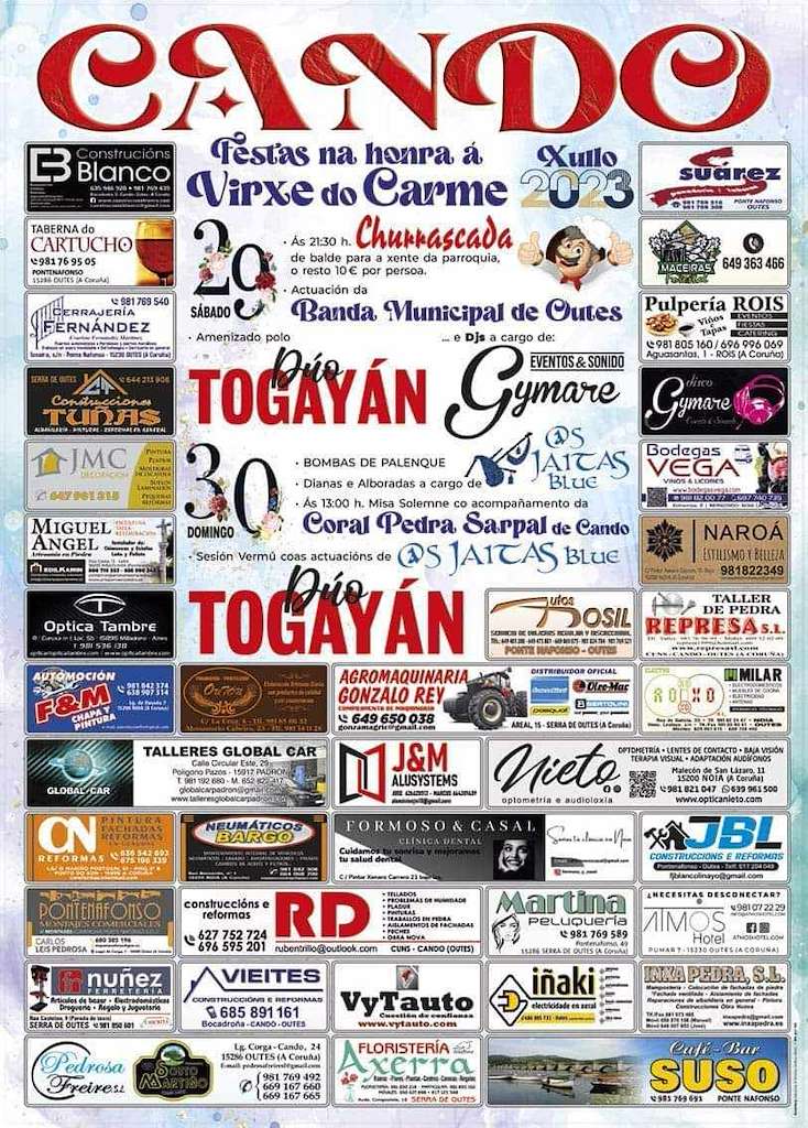 Virxe do Carme de Cando en Outes