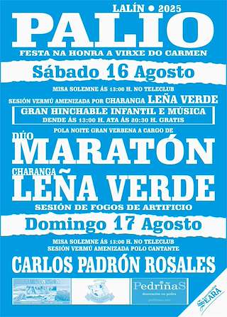 Fechas, información, programa, cartel, imágenes, mapa y ubicación de Virxe do Carme de Palio  en  Lalín