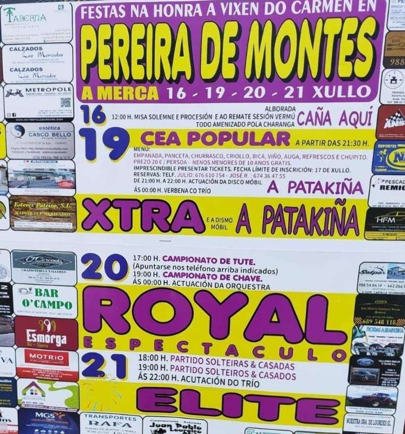 Virxe do Carme de Pereira de Montes en A Merca