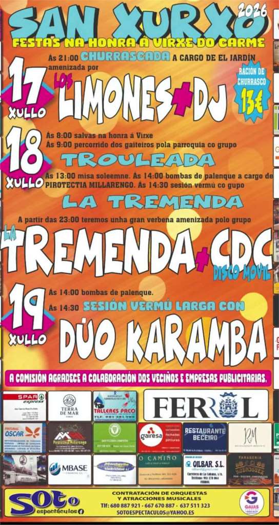 Virxe do Carme de San Xurxo en Ferrol
