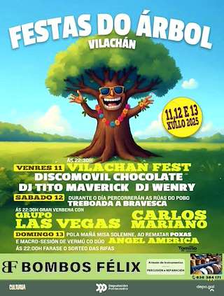 Fechas, información, programa, cartel, imágenes, mapa y ubicación de Virxe do Carme de Vilachán  en  Tomiño